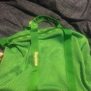 SS23 Supreme Mesh Duffle Bag